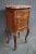 Mid 20th Century Walnut & Marble Carved Nightstand For Sale - Image 5 of 11