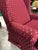 Mid-Century Modern 1970s Red Covered Reclining Rocking Chair For Sale - Image 3 of 8