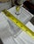 Plastic Vintage Lucite Lamp Springer Hollywood Regency Heavy Clear Euc Square Stacked For Sale - Image 7 of 9