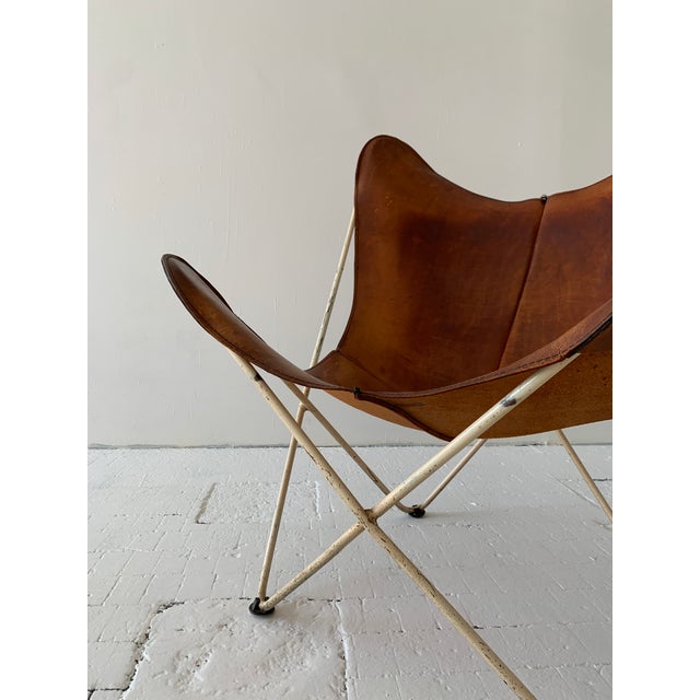 Vintage Mid Century Hardoy Bkf For Knoll Butterfly Chair Chairish