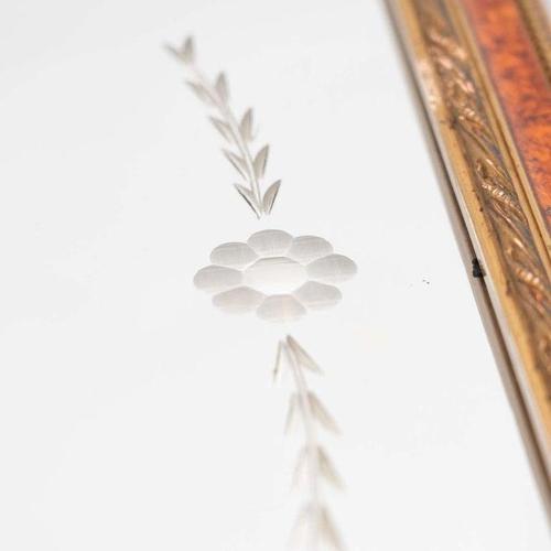 Mid-Century Modern Spanish Handcrafted Wooden Mirror, 1950 For Sale - Image 10 of 13