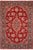 Medallion Elegant 1990's Pak-Persian Red/Blue Wool Rug - 6'0'' X 9'3'' For Sale - Image 9 of 9
