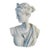 Late 20th Century Classical Diana of Versailles Concrete Bust For Sale