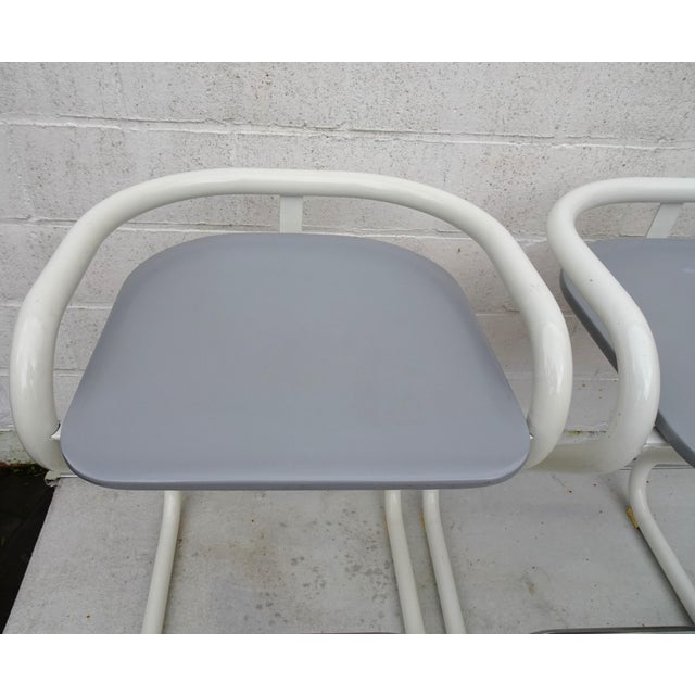 Space Age Stackable Stools by Borge Lindau & Bo Lindekrantz for Lammhults, 1970s, Set of 2 For Sale - Image 12 of 17