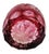 1960s Vintage Nachtmann Traube Cranberry Cut to Clear Crystal Wine Carafe Grape Pattern For Sale - Image 5 of 5