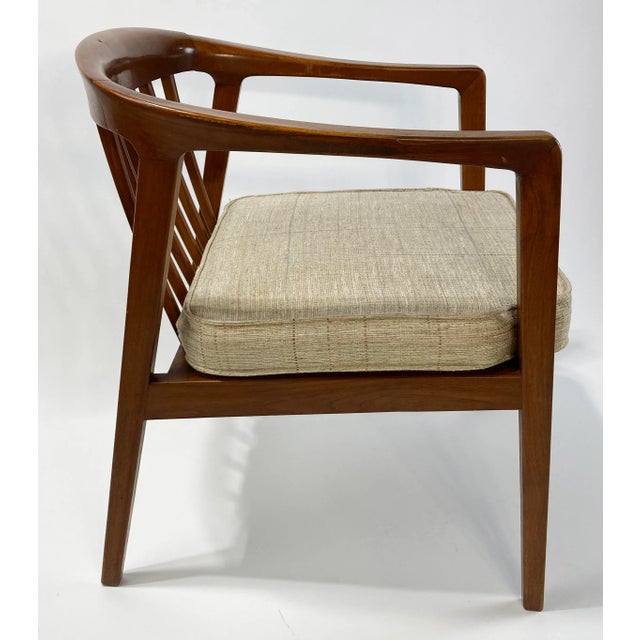 Mid-Century Modern Vintage Folke Ohlsson for Dux MCM Danish Modern Arm Chair For Sale - Image 3 of 10