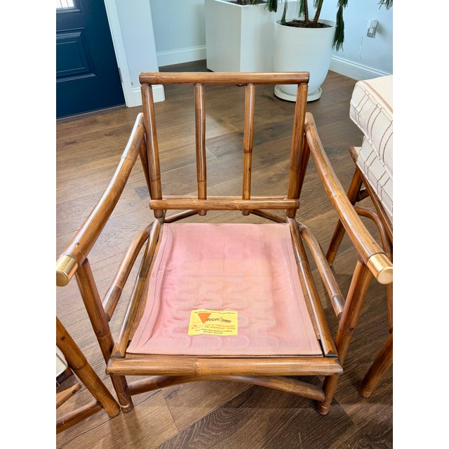 Vintage Vogue Raton Sofa Set With Chairs and Side Tables – Excellent Condition For Sale - Image 11 of 14