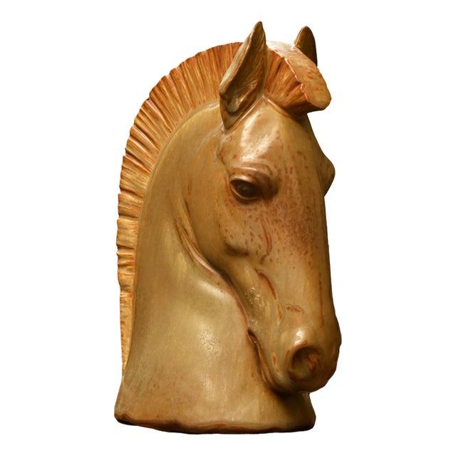 Thief Horse Head Sculpture by Salvador Furio, 1970 For Sale