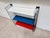 Mid-Century Modern Mid-Century Modern Wall Shelf with Three Colored Metal Shelves, Netherlands, 1960s For Sale - Image 3 of 15