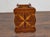 Austrian Biedermeier 19th Century Walnut Side Table With Star Marquetry Top For Sale In Atlanta - Image 6 of 11