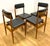 Mid-Century Modern Vintage Danish Dining Chairs, 1970s, Set of 4 For Sale - Image 3 of 12