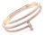 Cartier Juste Un Clou Diamond Rose Gold Nail Bangle Bracelet For Sale In Philadelphia - Image 6 of 12