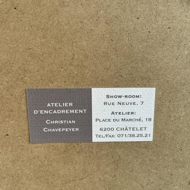 Leon Navez, R Vivier & A Marin, Engravings, Set of 2 For Sale - Image 12 of 14