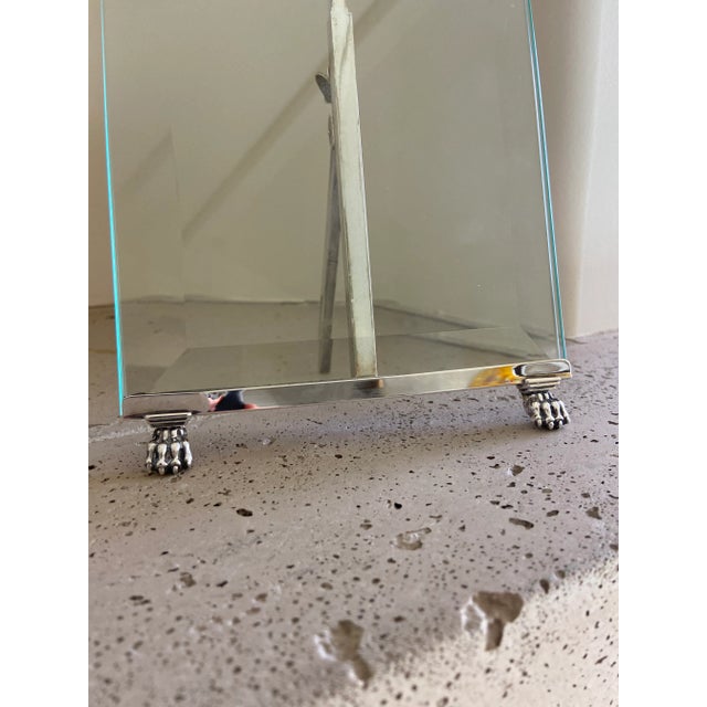 Vintage Ciardini 925 Sterling Silver Glass Picture Frames - Set of 2 For Sale In Los Angeles - Image 6 of 14