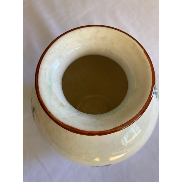 1940's Hand Painted Peasant Vase For Sale In Oklahoma City - Image 6 of 6