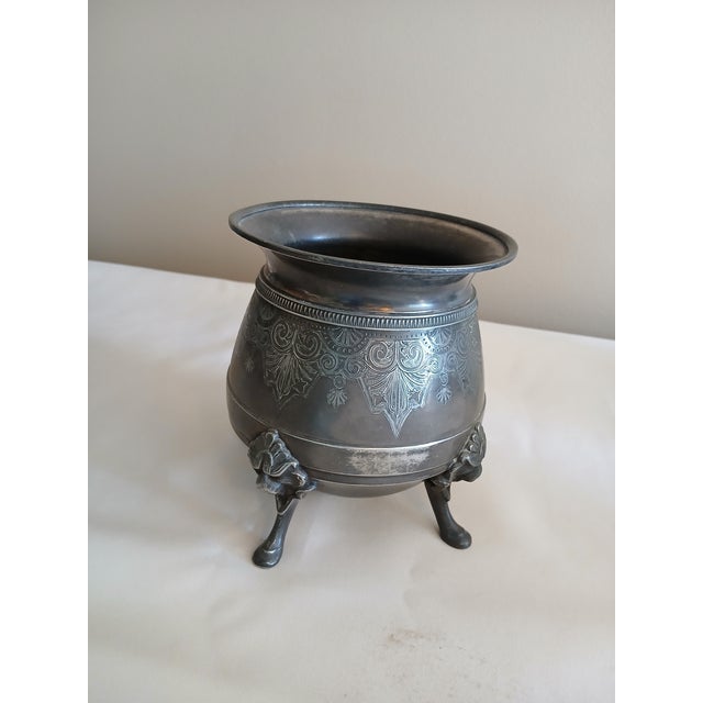 Late 19th Century Webster Silver Plate Coffee/Tea Service With Horse Finials - 7 pcs For Sale - Image 17 of 18