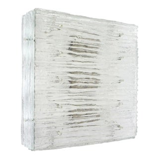 Large Austrian Murano Glass Flushmount by Kalmar, 1960s For Sale