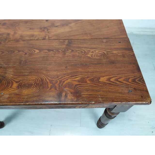 Vintage Bistro Table in Ash For Sale - Image 11 of 18