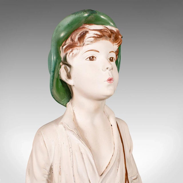 1930's Vintage Whistling Boy Figure For Sale - Image 6 of 10