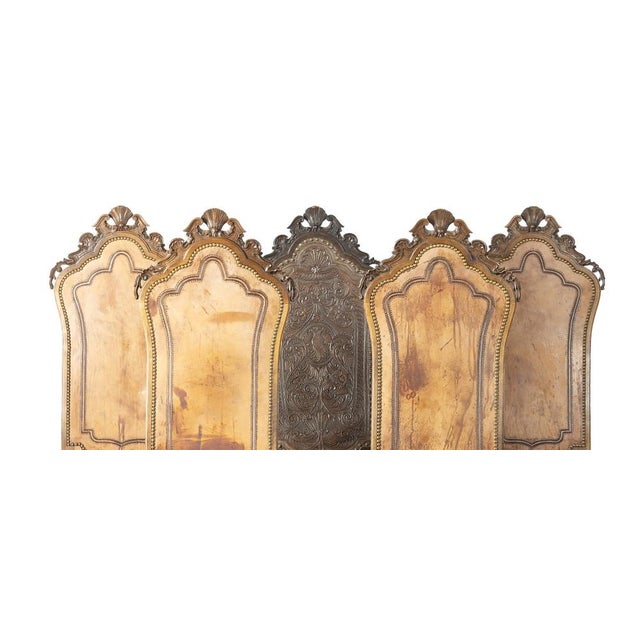 19th Century High-Backed Chairs, Set of 5 For Sale - Image 5 of 8