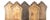19th Century High-Backed Chairs, Set of 5 For Sale - Image 5 of 8