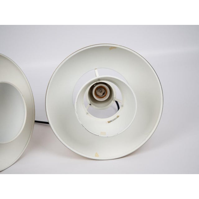 Vintage Danish Pendant Lamps by Henning Klok for Louis Poulsen, 1950s, Set of 2 For Sale - Image 12 of 15