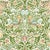Morris & Co Bird Wallpaper in Boughs Green - a Sample For Sale