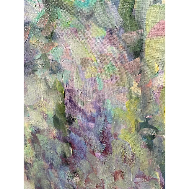 Contemporary Barbara Schauß, Blooming, Oil on Canvas For Sale - Image 3 of 7