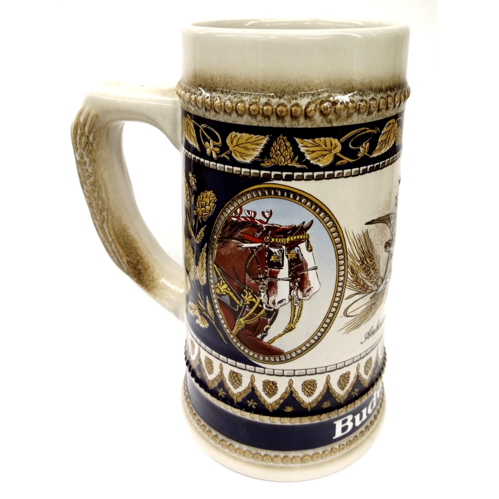 Vintage Anheuser Busch Stoneware Beer Stein Chairish
