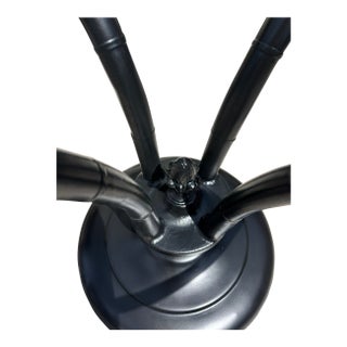 Vintage Restored Chinoiserie Patio Dining Set by Meadowcraft For Sale