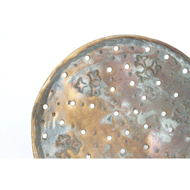 Rustic Early 20th Century Copper Spatula For Sale - Image 3 of 4