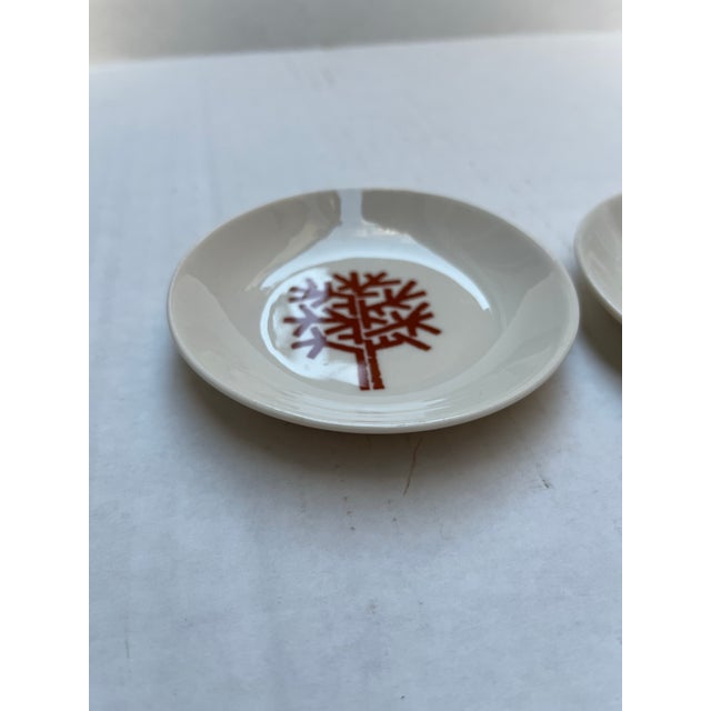 Mid-Century Modern Mid 20th Century The Four Seasons Restaurant New York Butter Plates - a Pair For Sale - Image 3 of 5