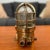 Metal Early 20th Century Wiska Brass Cage Ship Ceiling Light With Two Side Conduits For Sale - Image 7 of 12