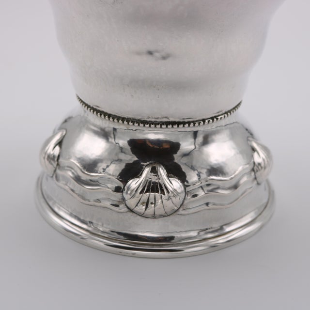 Art Deco Period Sterling Silver Covered Vase Germany circa 1930 For Sale - Image 9 of 9