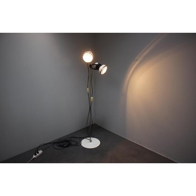Vintage Space Age Hungarian Adjustable Floor Lamp, 1970s For Sale - Image 9 of 11