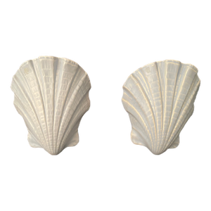 Pair of 1930s Bretby English Glazed Ceramic Wall Pockets