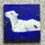 Vintage Boho Original Lamb Painting on Board For Sale - Image 4 of 7