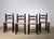 Woven Straw Dining Chairs in the style of Charles Dudouyt, France, 1940s, Set of 4 For Sale - Image 11 of 11