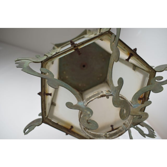 Corner Lanterns, Italy, 1920s, Set of 2 For Sale - Image 12 of 18