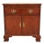 Baker Furniture Chippendale Carved Mahogany Nightstand For Sale