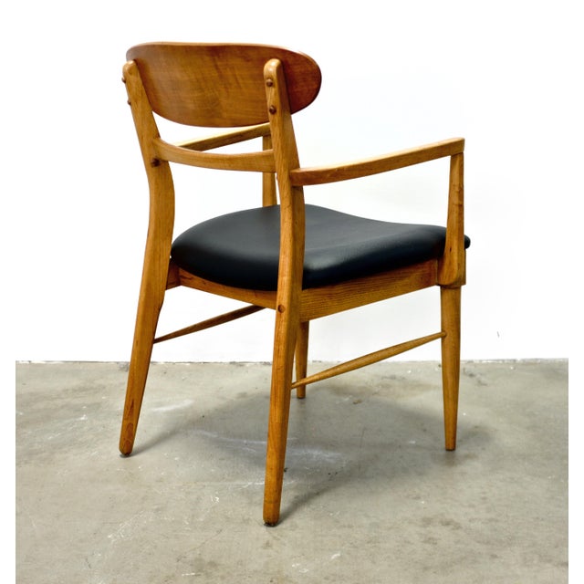 Lane “Acclaim” Walnut & Ash Armchair For Sale - Image 12 of 13