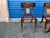 Vintage Klismos Walnut Chair For Sale - Image 4 of 11