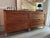 Mid-Century Modern Highland 75 Collection Danish Modern Solid Wood Desk and File Cabinets - Set of 3 For Sale - Image 3 of 12