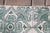 1920s Art Deco Tiles Set of Eight Large Portuguese Green & Terracotta Ornamental Design c.1920s For Sale - Image 5 of 12
