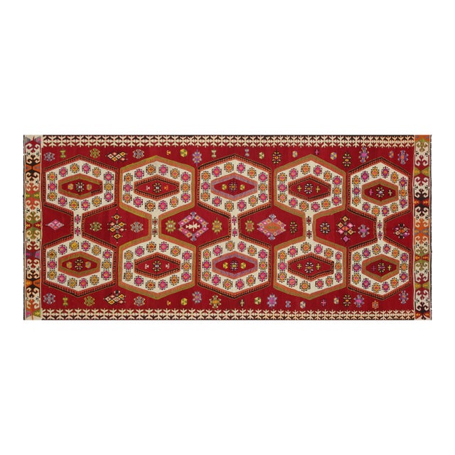 1960s Turkish Kilim For Sale