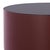Spritely Home Sumiko Accent Table in Black / Bordeaux For Sale - Image 4 of 6