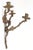 Pair of Antique Louis XV Foliate Bronze Candle Wall Sconces For Sale - Image 10 of 10