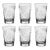 ARTEL Sea Life Frutti di Mare II Tumbler in Clear - Set of 6 For Sale