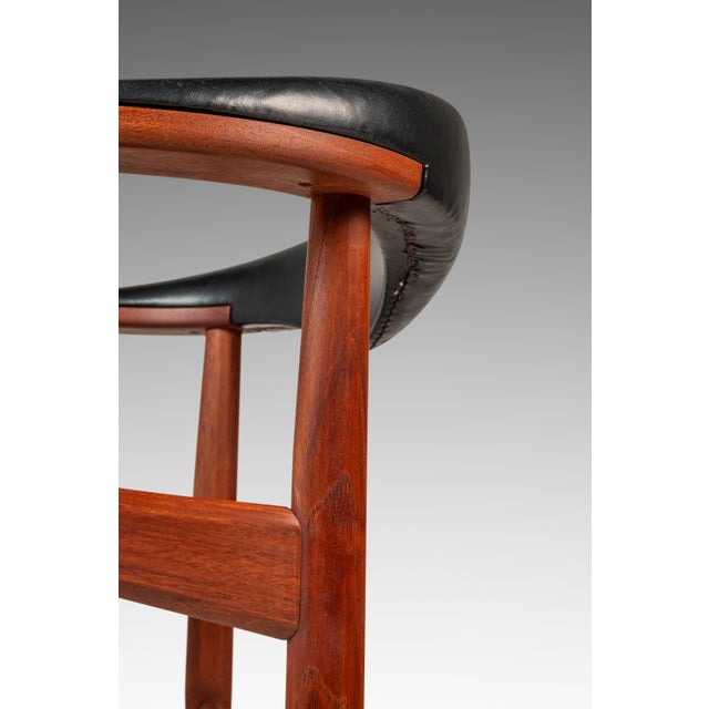 Rare Mid-Century Danish Modern Model 171 Armchair in Stunning Original Condition by Arne Hovmand-Olsen for Jutex, Denmark, C. 1950's For Sale - Image 14 of 18