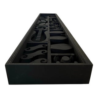 Floating Sculptural Wood Assemblage Shelf Inspired by Louise Nevelson For Sale